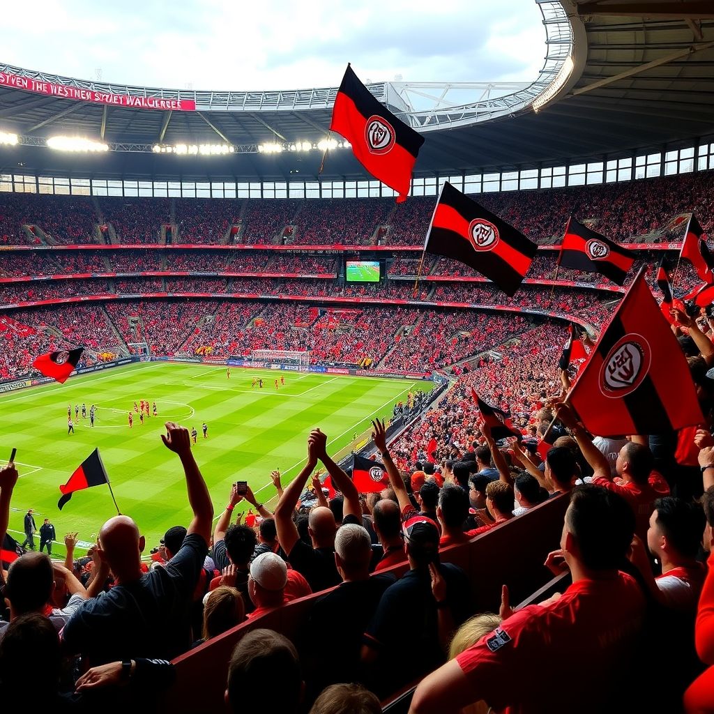 同乐城培训-西悉尼流浪者球迷现场助威，球队斗志昂扬