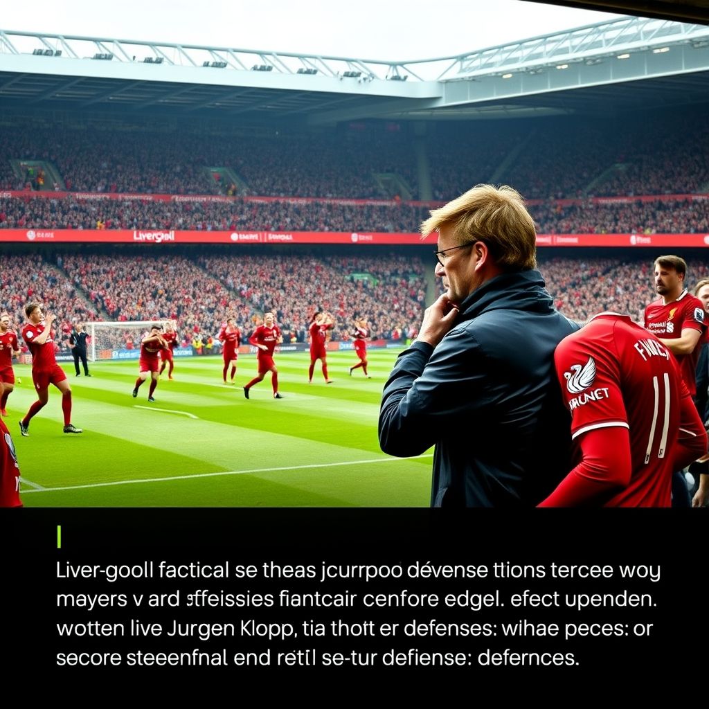 利物浦调整进攻阵容，应对强力防守